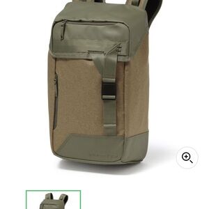 Oakley Men's Green and Brown Backpack